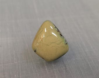 Cabochon Saguaro variscite jewelry Green turquoise webbed southwestern jewelry silver jewelry gold jewelry custom jewelry