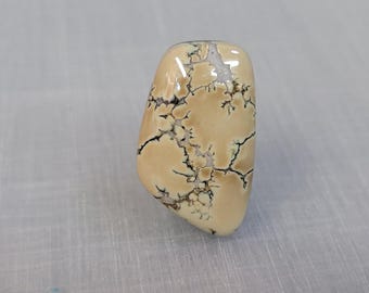 Cabochon Saguaro variscite jewelry Green turquoise webbed southwestern jewelry silver jewelry gold jewelry custom jewelry