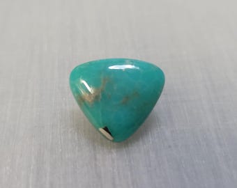 Cabochon turquoise Campitos turquoise jewelry Green turquoise stabilized turquoise webbed turquoise blue  southwestern jewelry pyrite
