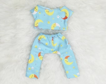 16" Doll Clothes ~ Sleepy Moons & Stars Pajamas