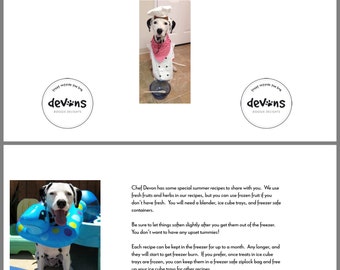 Chef Devon’s Summer Recipes - Devon’s Doggie Delights - Dog Cookbook