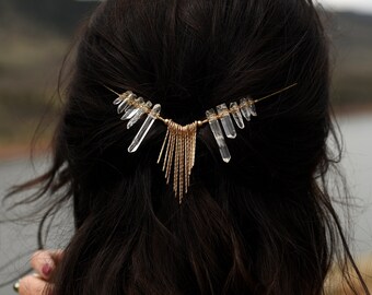 quartz hair piece