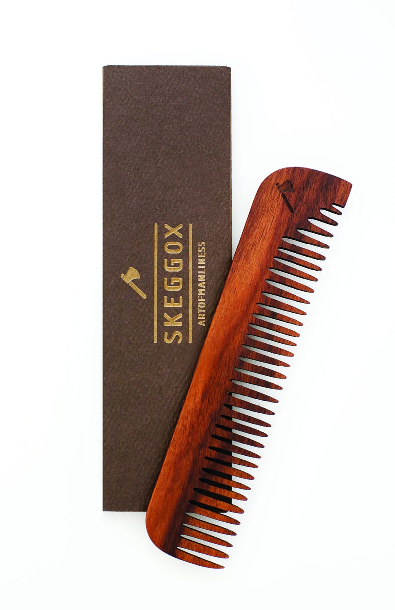 Personalized Wooden Comb for Men Etsy