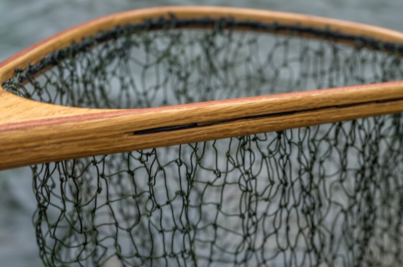 Personalized Handmade Wooden Landing Net Fly Fishing Net Etsy