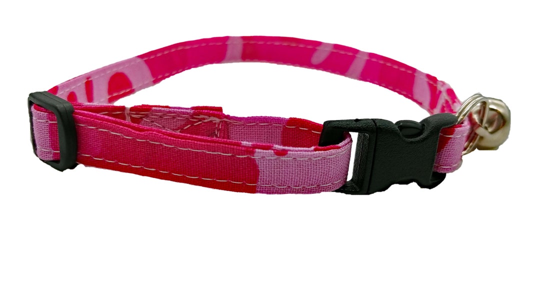 Pink Camo Cat Collar Camouflage Military Kitten Army Girl Etsy