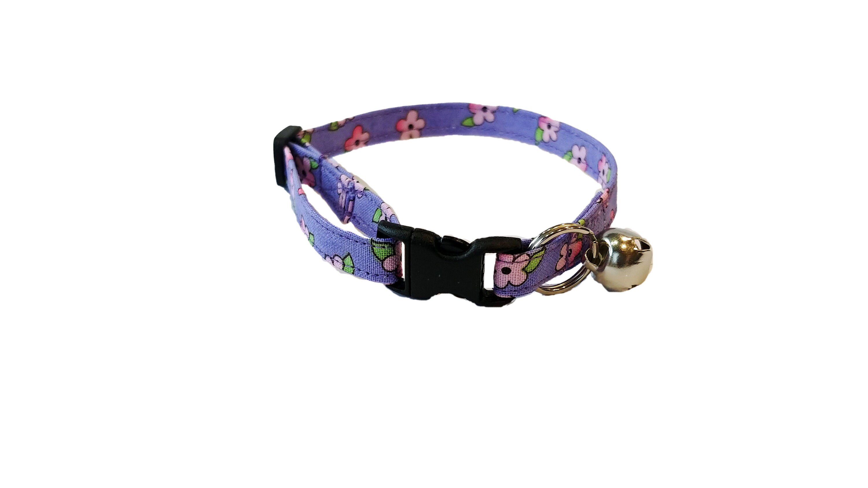 Purple Pink Daisy Cat Collar kitten flower Adjustable Spring Etsy