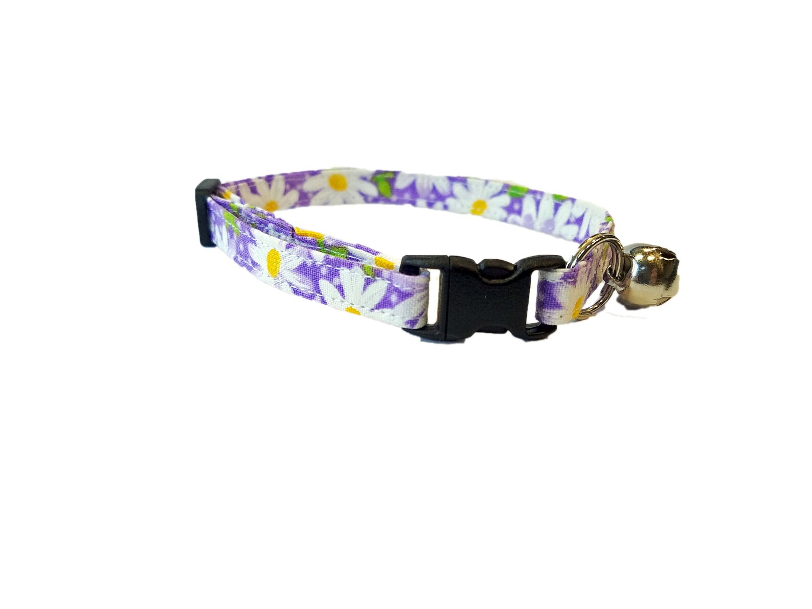 Purple Daisy Cat or Kitten Collar Flower Adjustable Daisies Etsy