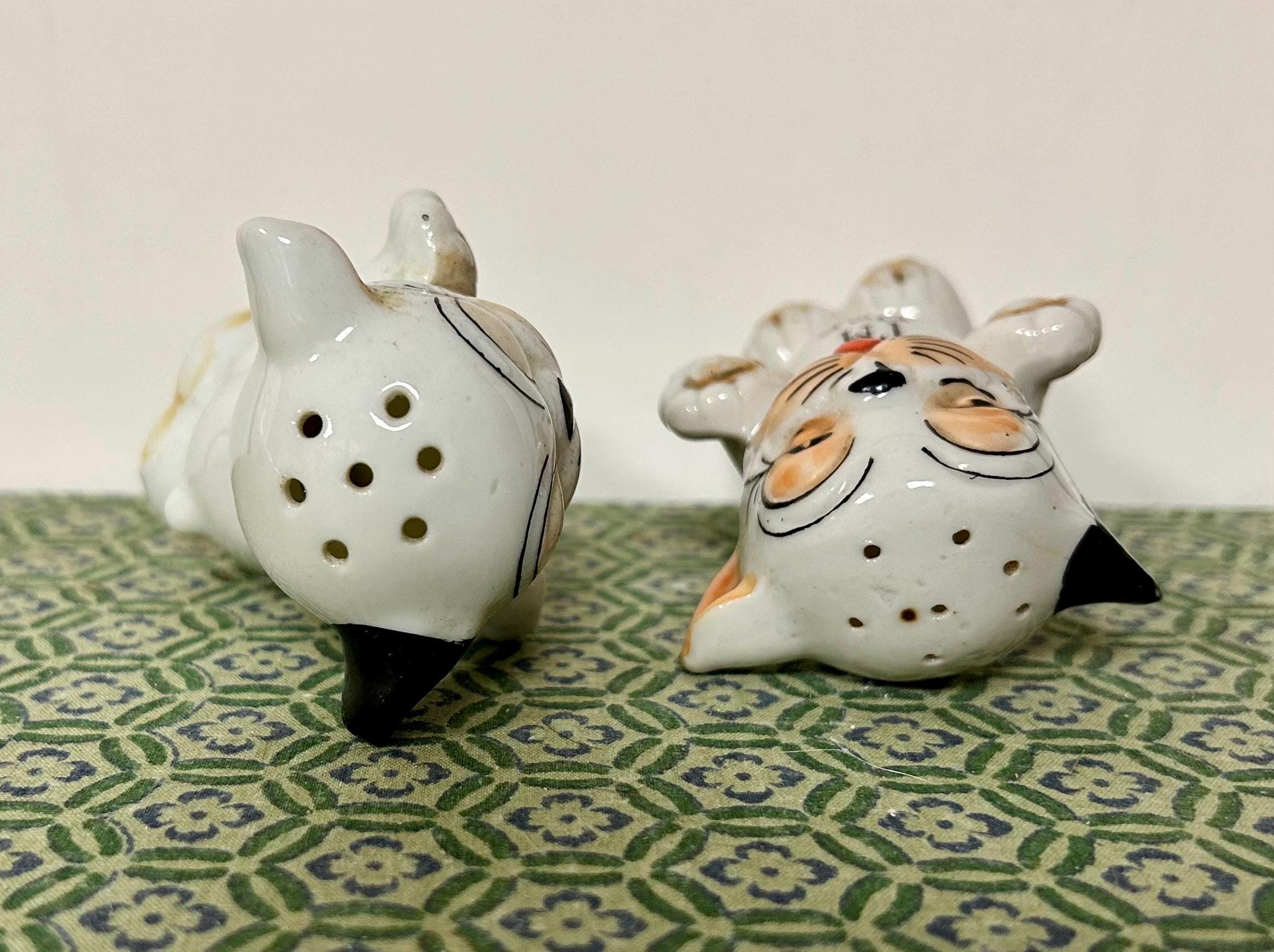 希少 40s 50s Vintage Bonzo Salt＆Pepper Vintage Bonzo Dog Salt & Pepper Shakers I'm Pep I'm Salt
