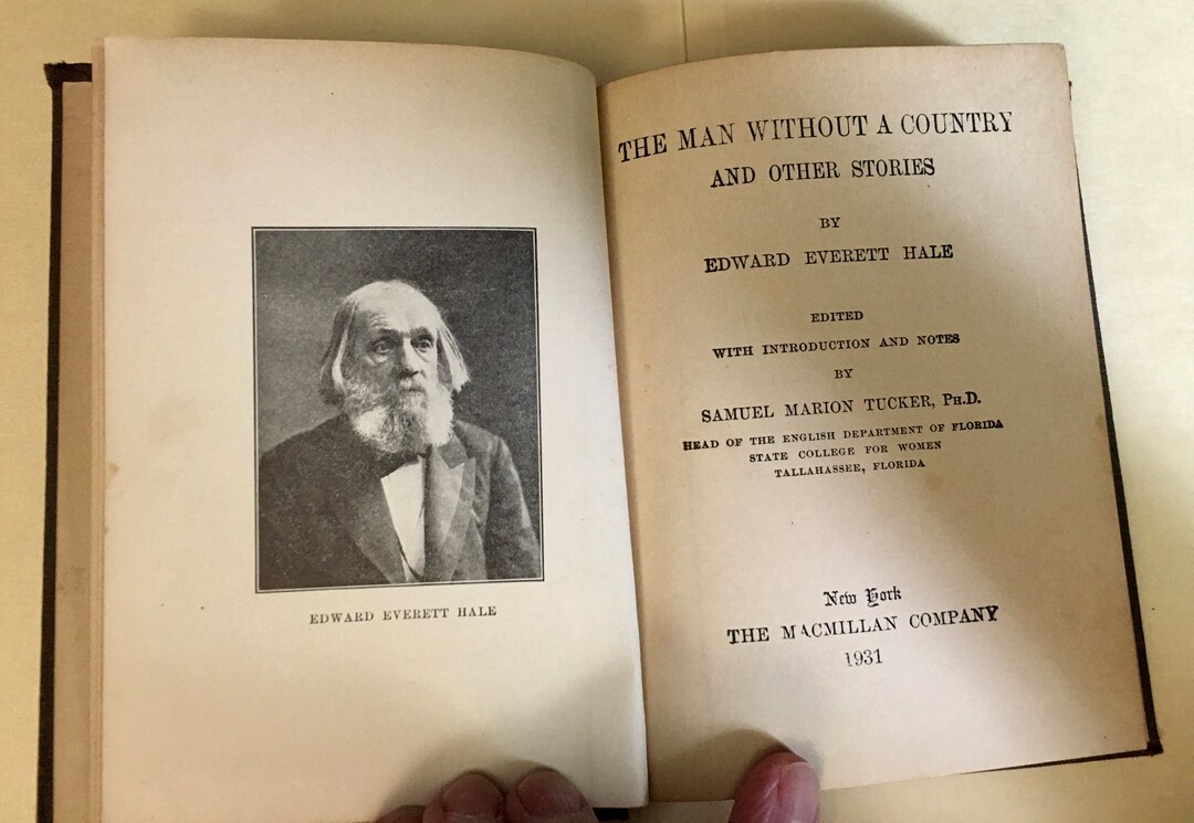 The Man Without a Country and Other Stories by Edward Everett - Etsy.de
