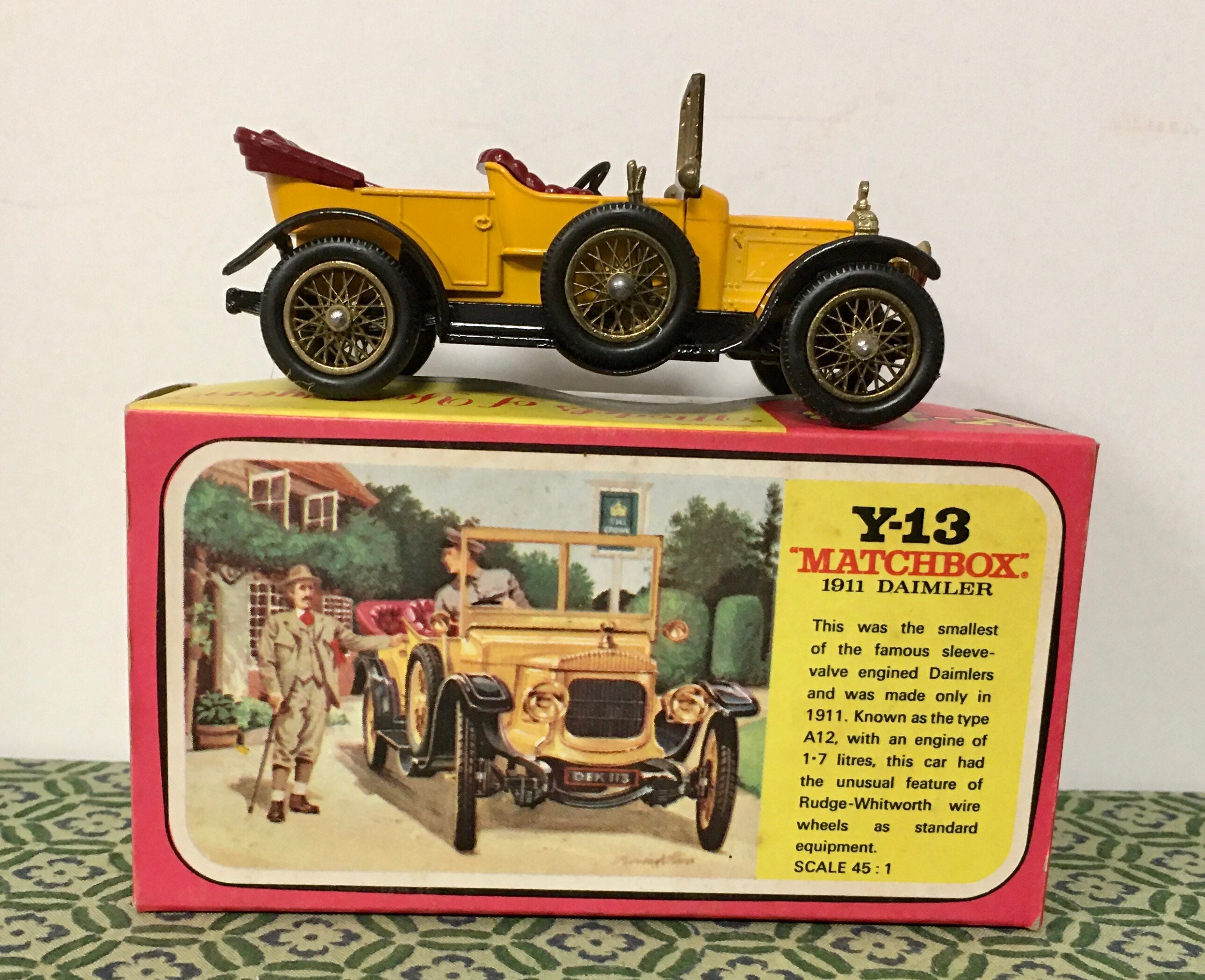 (1553)マッチボックス Y-13 1911 ダイムラー 1911 Matchbox Y13 Daimler Models of yesteryear M 45:1 | MA-Shops