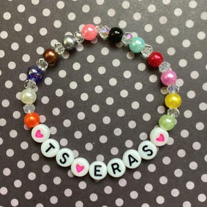 Taylor Swift-Inspired Friendship Bracelet Eras (with text)