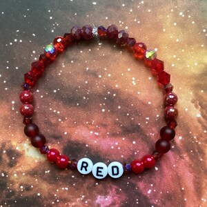 Taylor Swift-Inspired Friendship Bracelet RED