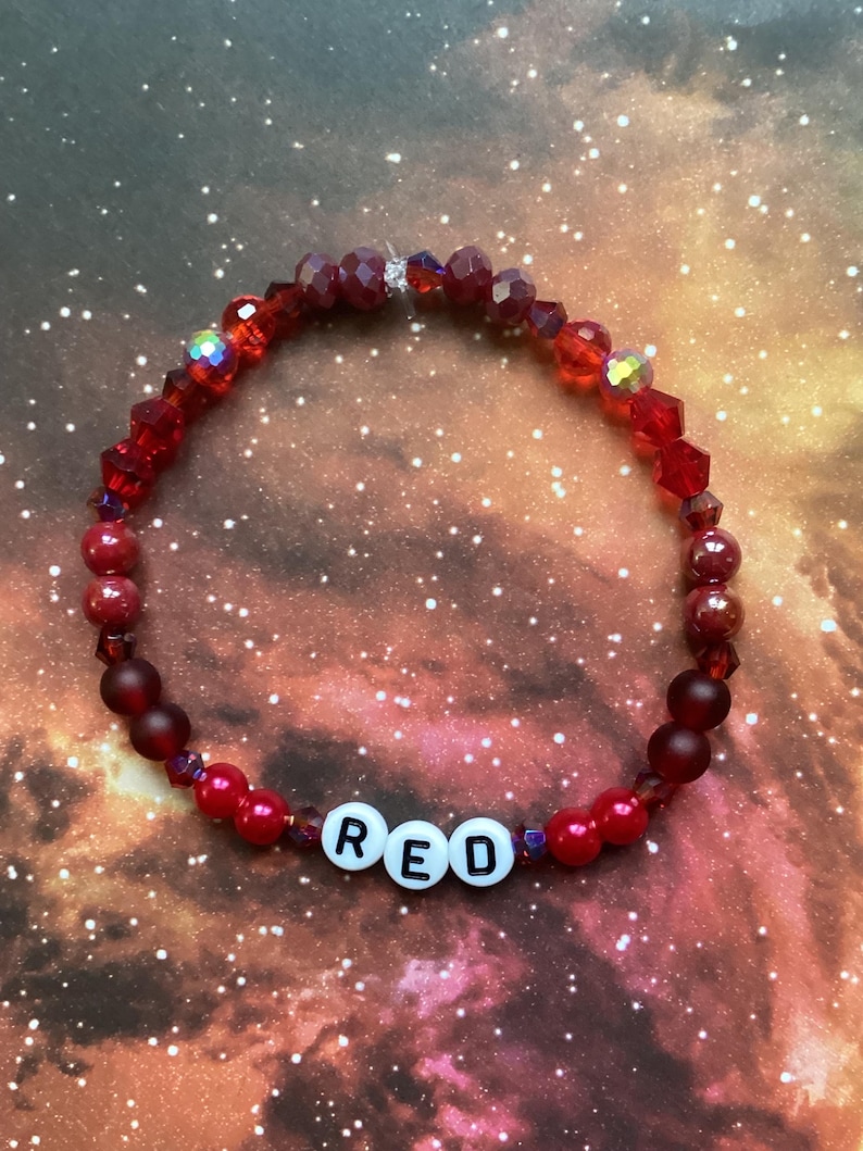 Taylor Swift-Inspired Friendship Bracelet RED