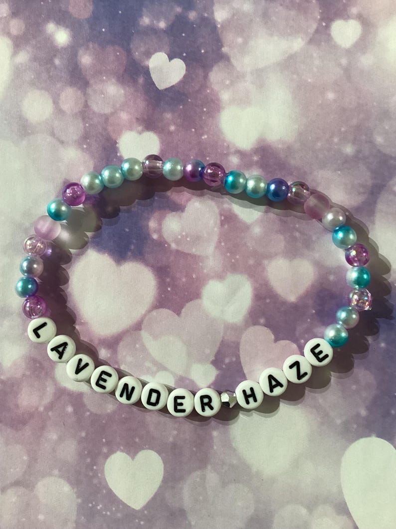 Taylor Swift-Inspired Friendship Bracelet LAVENDER HAZE