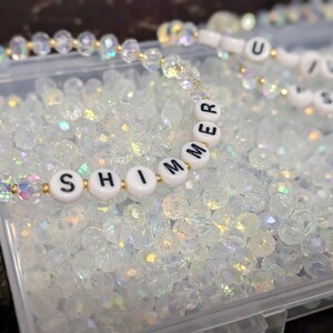 Taylor Swift-Inspired Friendship Bracelet SHIMMER