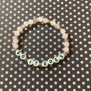 Taylor Swift-Inspired Friendship Bracelet SO IT GOES