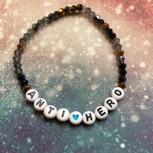 Taylor Swift-Inspired Friendship Bracelet ANTI-HERO