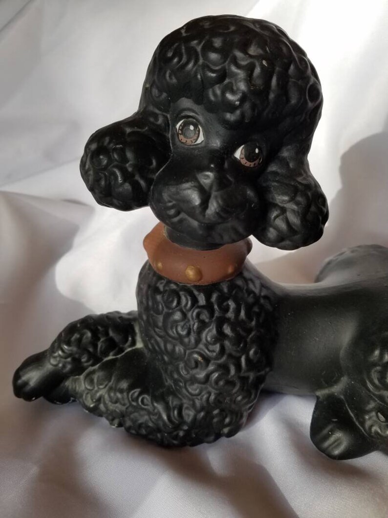 poodle nayothecorgi ceramic dog statue