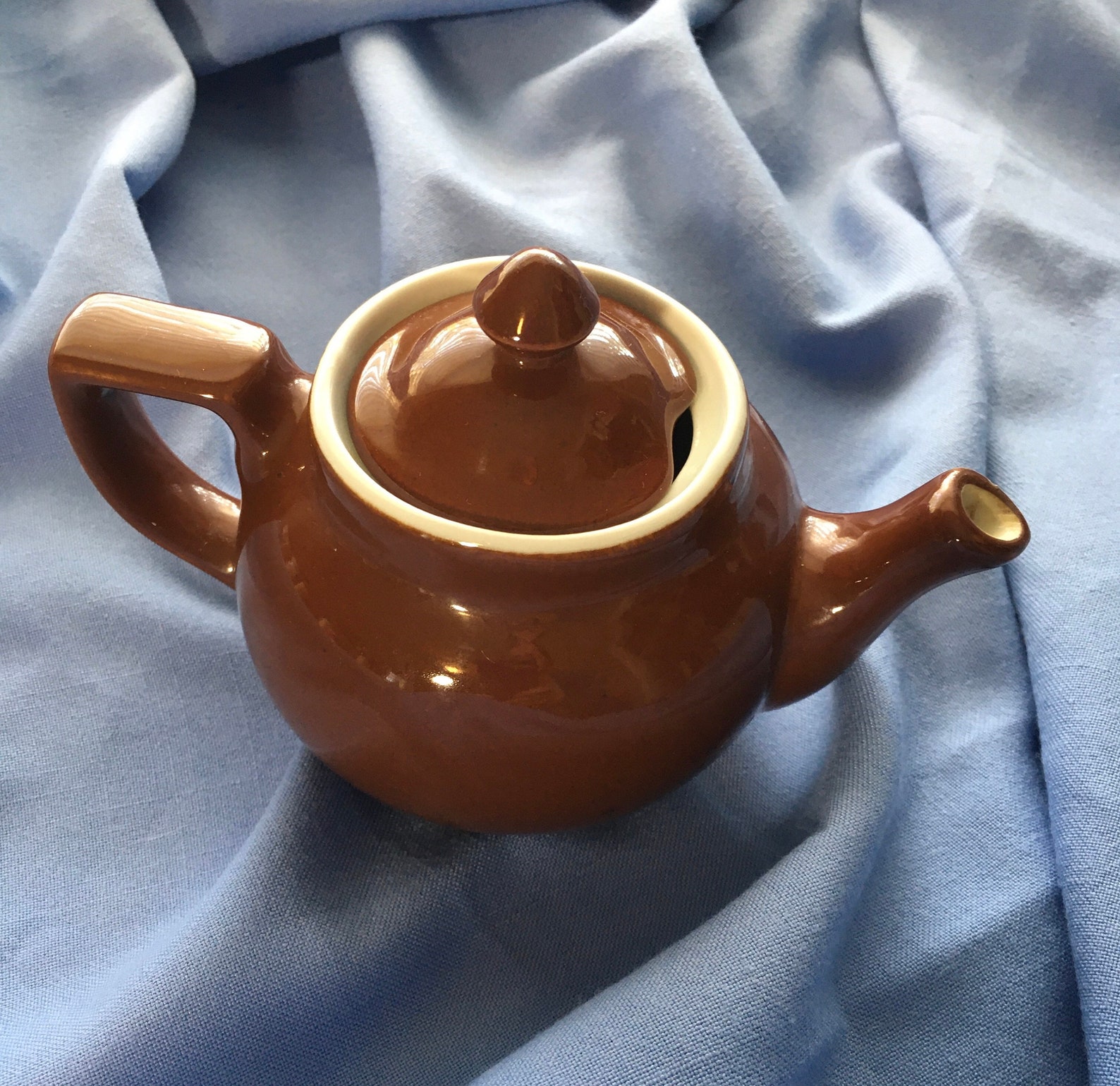 Vintage Hall Single Serve Teapot Etsy