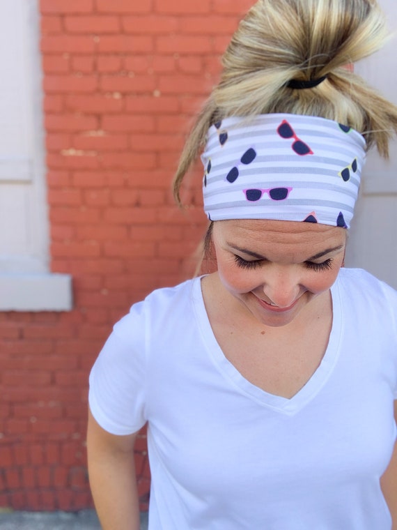 Sunglass Womens Headband Retro Twist Headband Wide Etsy