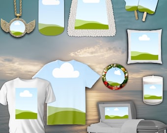 Memorial Mockup Template: Canva Pro Editable Design