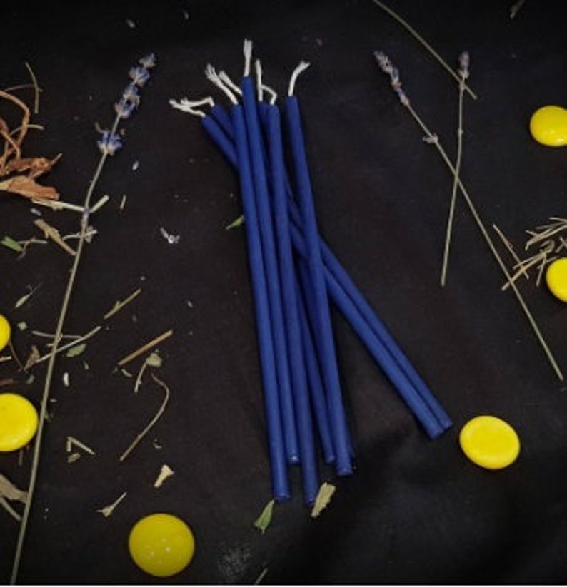 10ps Candle Wax Color Mixing Candles Pure Natural Beeswax Xmas Etsy