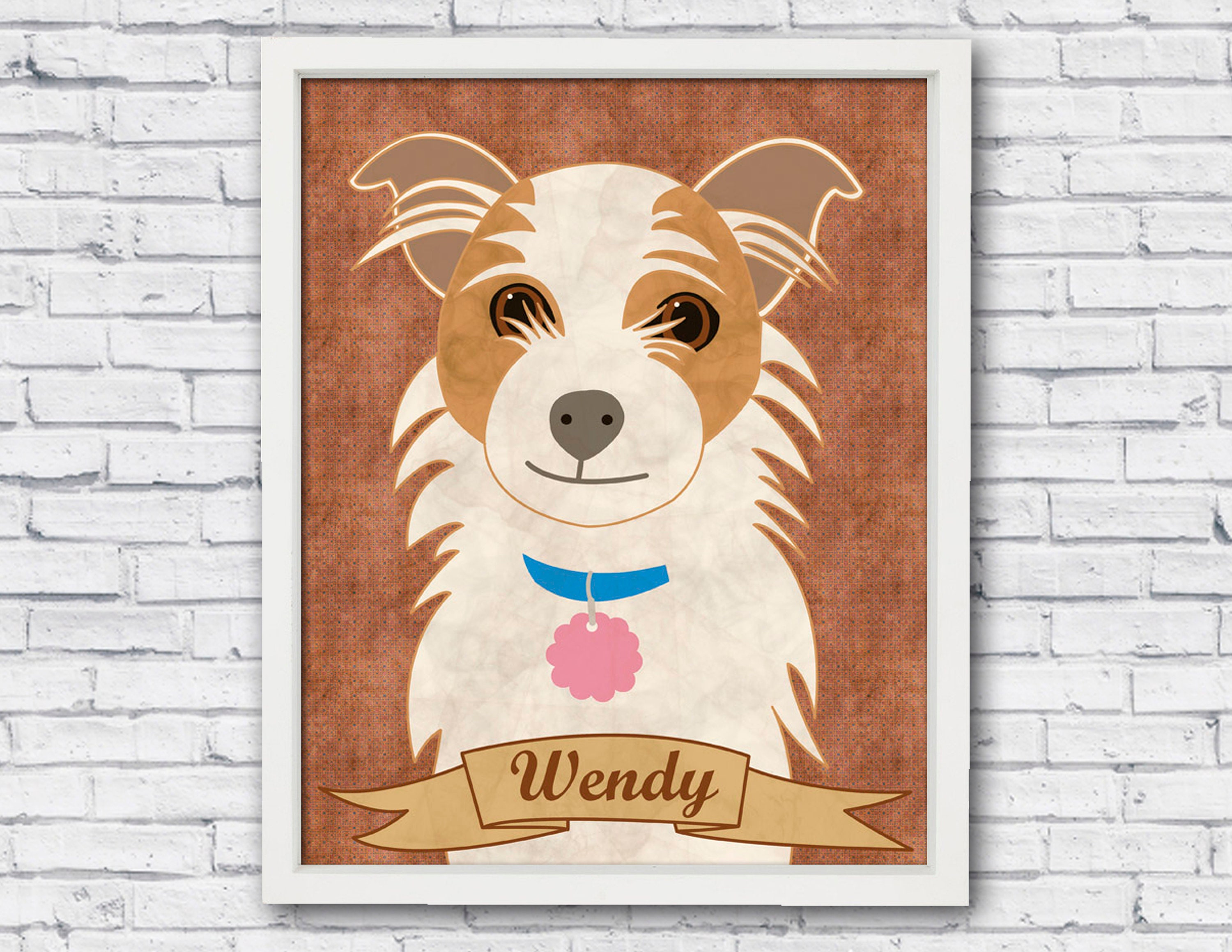 Pet Portraits custom pet portrait unique gifts funny gifts ...