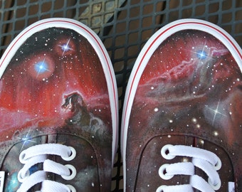 vans authentic galaxy red