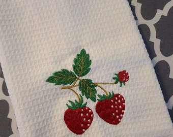 Strawberries Towel