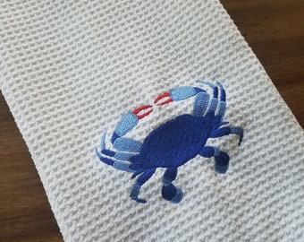 Blue Crab Towel