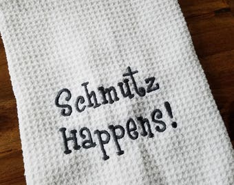 Schmutz Happens Towel