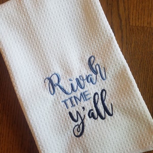 Rivah Time Y'all Towel image 1