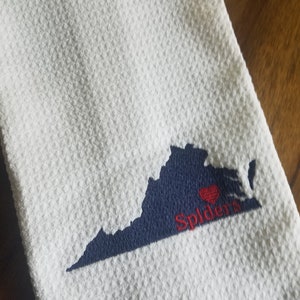 Richmond Spiders Towel image 1