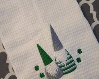 Shamrock Gnomes Towel