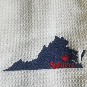 Richmond Spiders Towel image 2