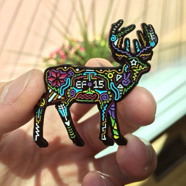 Electric Forest 2015 Deer Pin