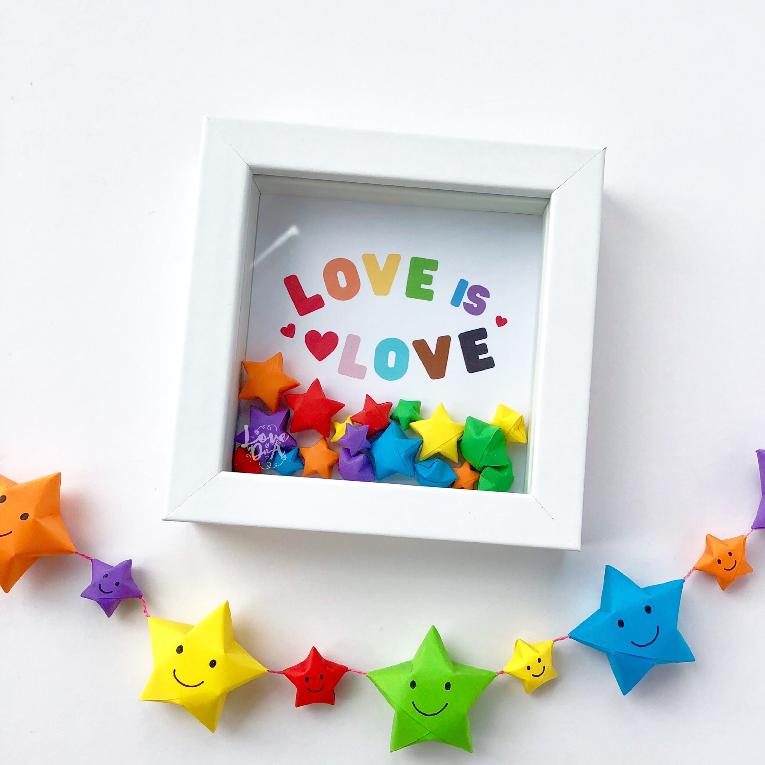 RAINBOW Collection | Origami Lucky Star | Unique Uplifting Gift ...