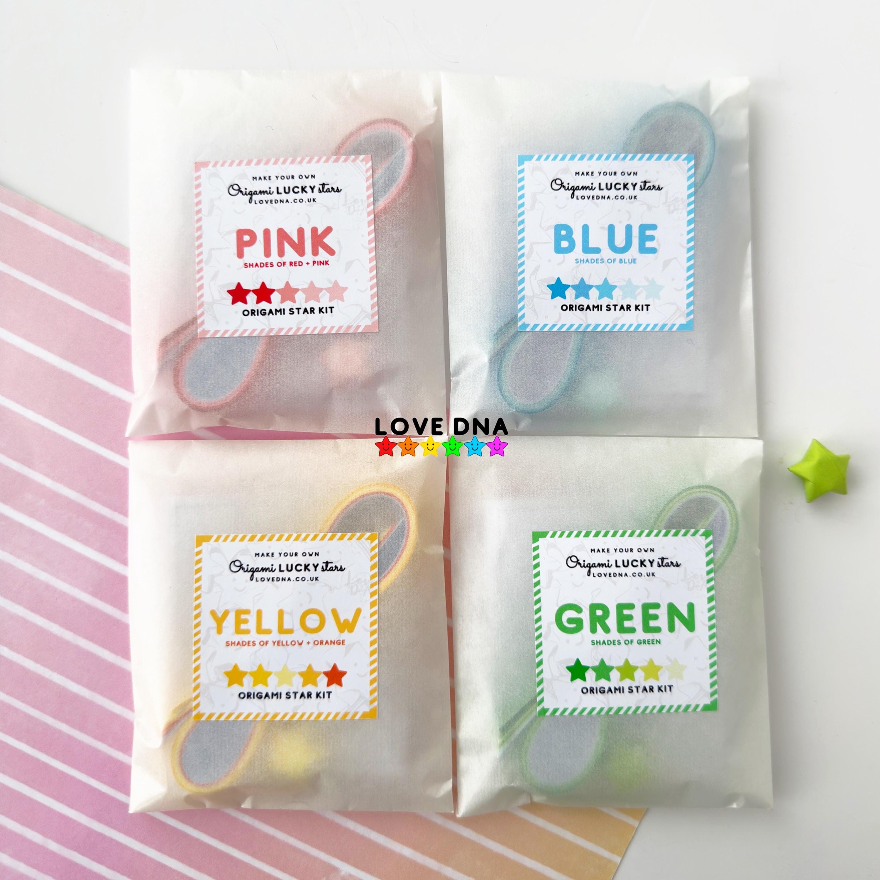 Rainbow Origami Lucky Stars Kit: Mindful Craft Activity - Etsy UK