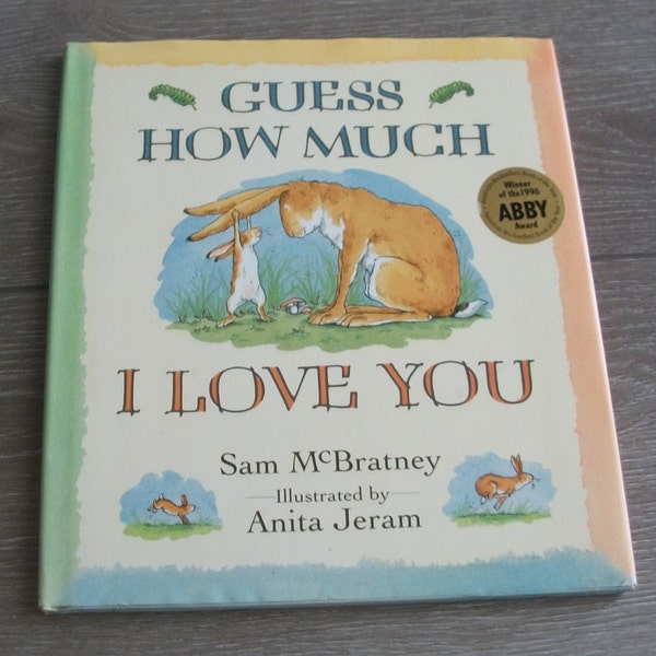 Book, Guess How Much I Love You, children's book, bedtime story