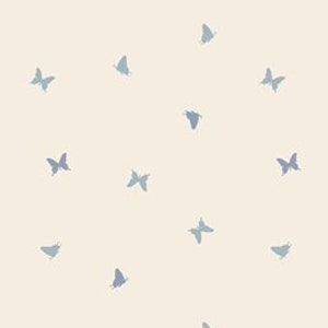 Tiny Butterflies on Cream, Fluttering Sky,  Fresh Linen by Katie O' Shea for Art Gallery Fabrics, Quilting Cotton, Fabric Yardage