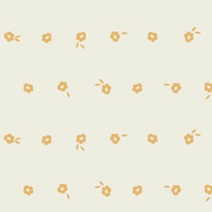 Ditsy Floral Gold on Cream, Teeny Weeny, Honey Fusion by AGF Studio, Art Gallery Fabrics, Quilting Cotton, Fabric Yardage