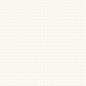May include: Off-white fabric with a grid pattern. The grid is composed of thin, light gray lines. A ruler with inch measurements is at the bottom. The text "Inches" and "Riley Blake Designs" are visible.