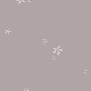 May include: A seamless pattern of small white flowers on a light gray background.