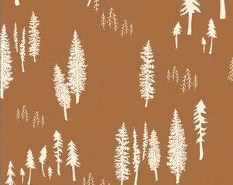 Timberland Forest Fabric by Bonnie Christine for Art Gallery Fabrics, Cider and Cream, Roots of Nature, Fabric Yardage, Quilting Cotton