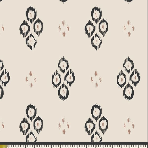 Low Volume Neutral Ikat Print Quilting Cotton Fabric Yardage, Ikat Diamond Posh, Sharon Holland, Kismet, Art Gallery Fabrics, Farmhouse