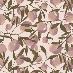 Lindon&#39;s Orchard by Bonnie Christine for Art Gallery Fabrics, Her and History, Lavendar Cream Olive Green, Fabric Yardage, Quilting Cotton