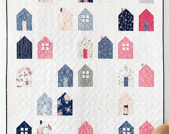 Cozy Village Baby Quilt Kit