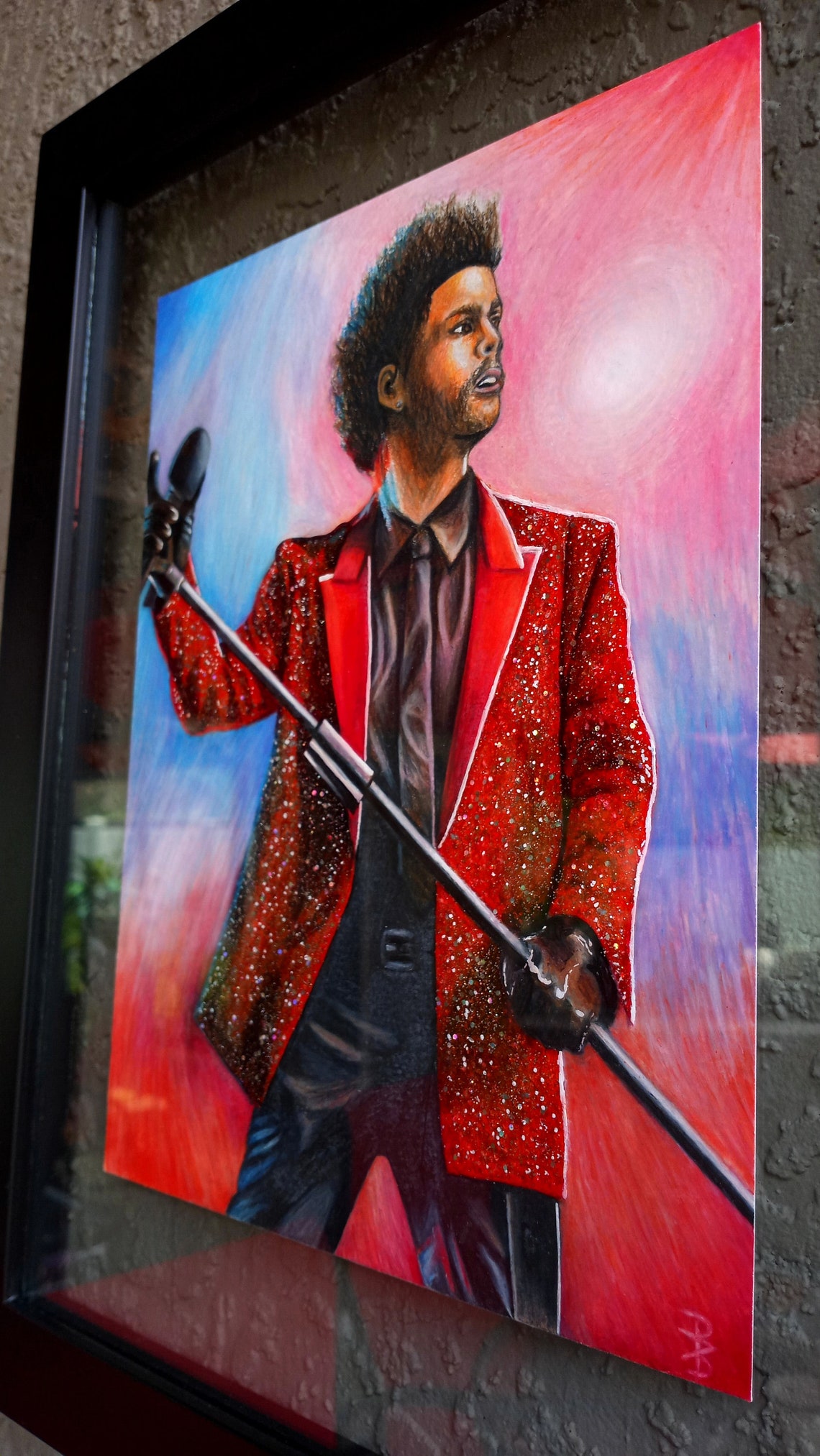 Original Artwork the Weeknd Fan Art Etsy Australia