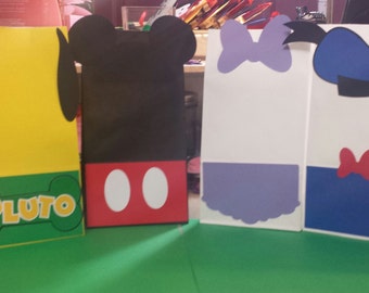 Mickey Mouse Clubhouse Party Gift Bags, Mickey Mouse Clubhouse Party Supplies, Mickey Mouse