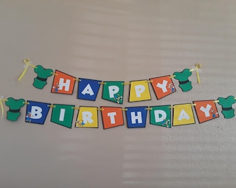 Goofy Happy Birthday Banner,Disney Goofy,